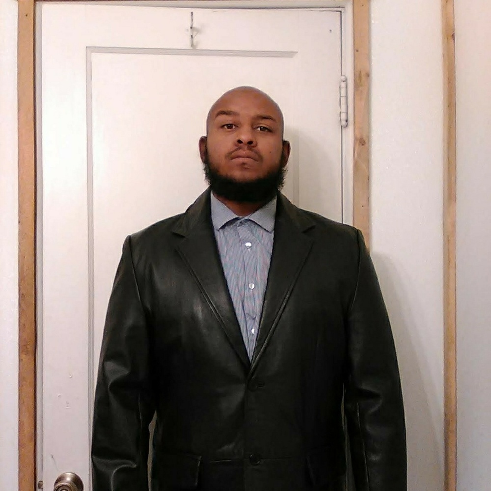 Men's Size 44M Leather Dress Jacket